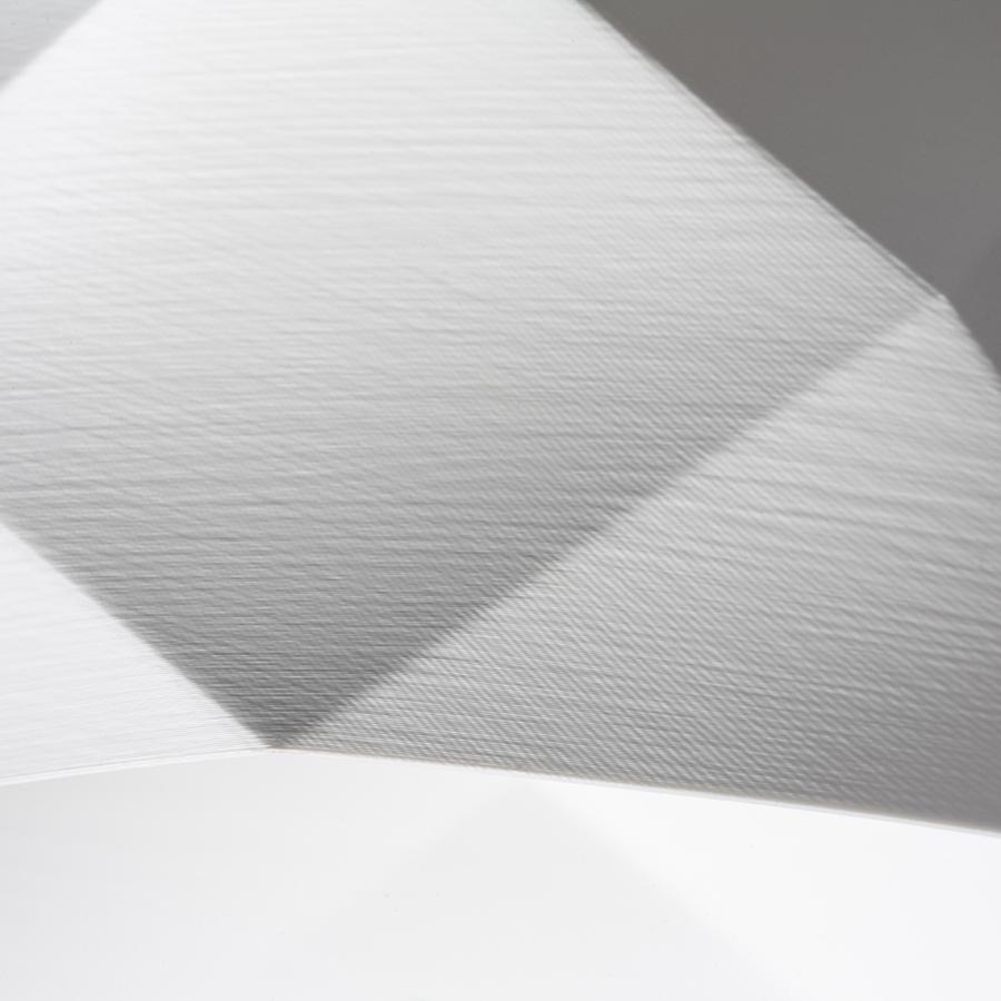 O lampă cu LED incastrat pentru un tavan din gips-carton cu adancime redusa si abajur decorativ, MARENGA RC1 98 încastrat alb Eco PLA 230V 6W 3000K