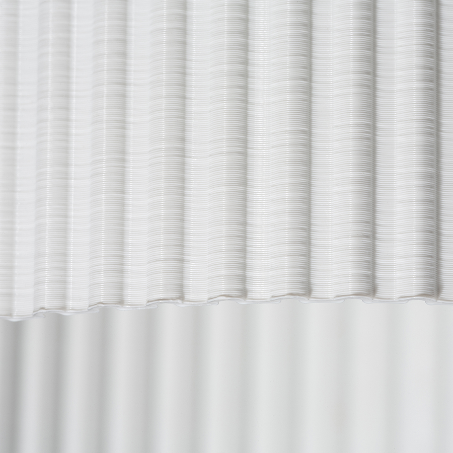 O lampă cu LED incastrat pentru un tavan din gips-carton cu adancime redusă si abajur decorativ, MARENGA RL1 40 încastrat alb Eco PLA 230V 6W 3000K