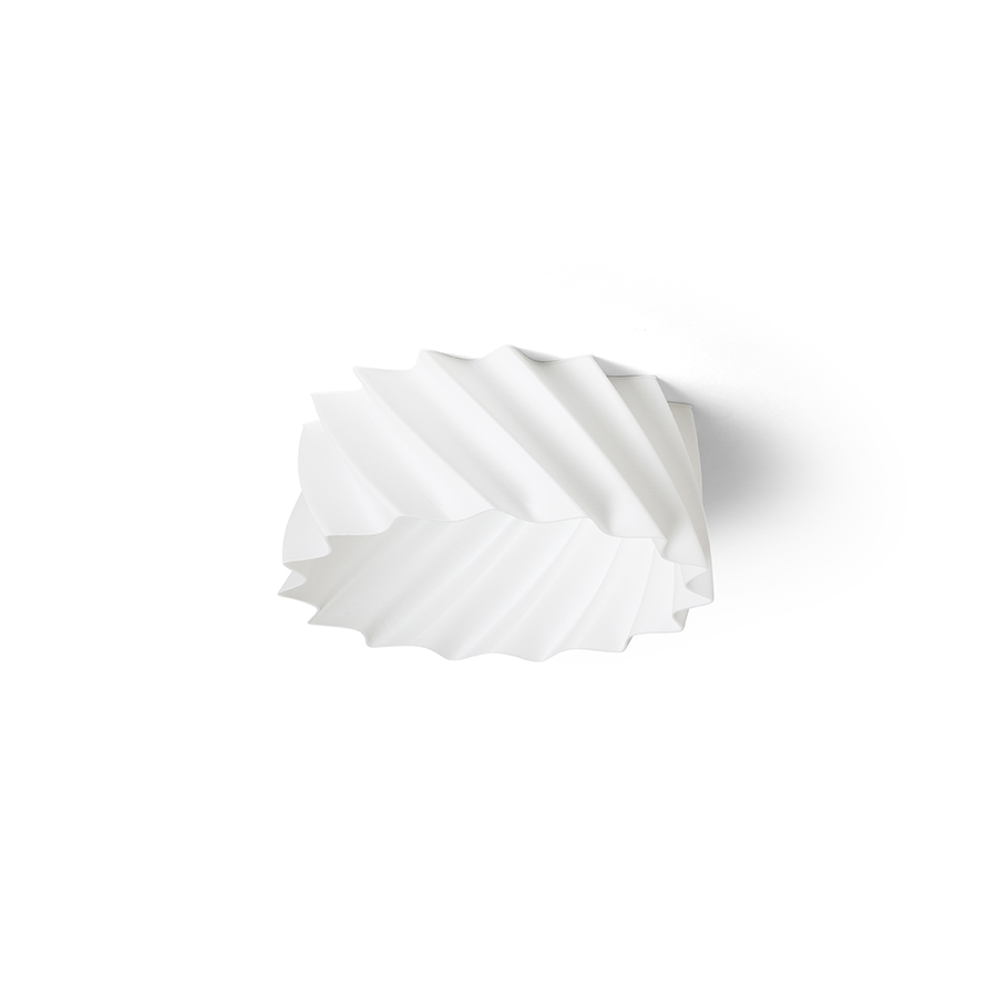O lampă cu LED incastrat pentru un tavan din gips-carton cu adancime redusa si abajur decorativ, MARENGA RW2 60 încastrat alb Eco PLA 230V 6W 3000K