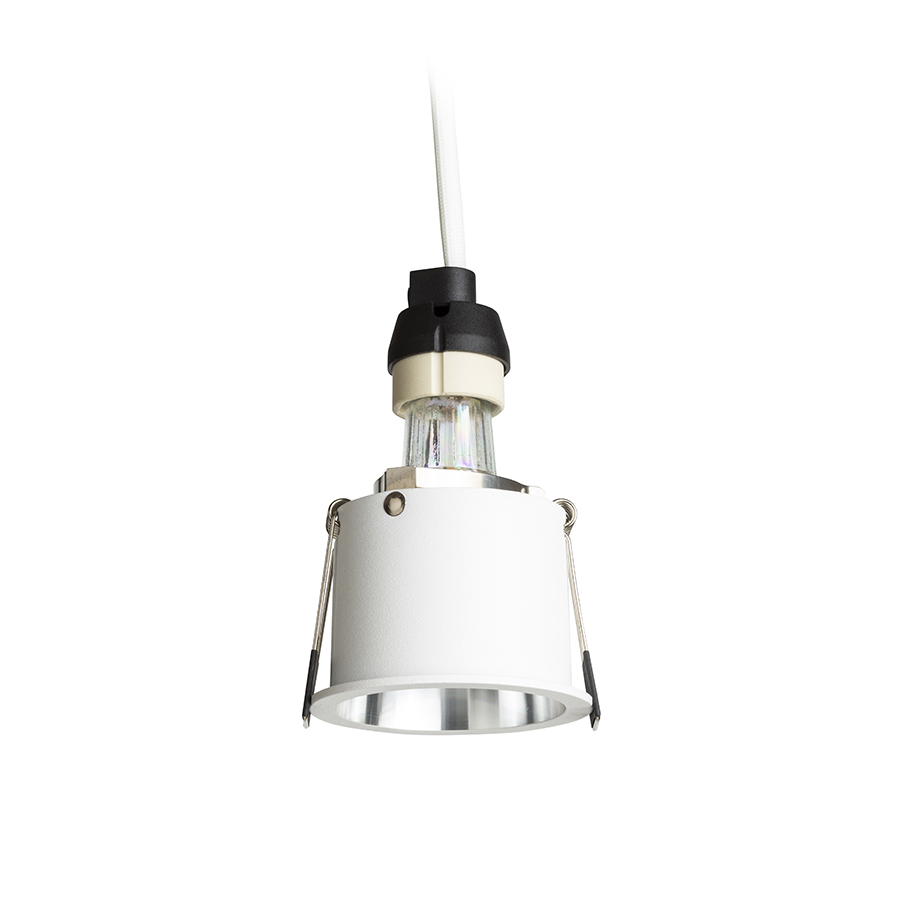 Lumina incasabila din aluminiu in diverse optiuni de culoare, potrivita pentru instalare in, ORCO încastrat alb 230V LED GU10 9W