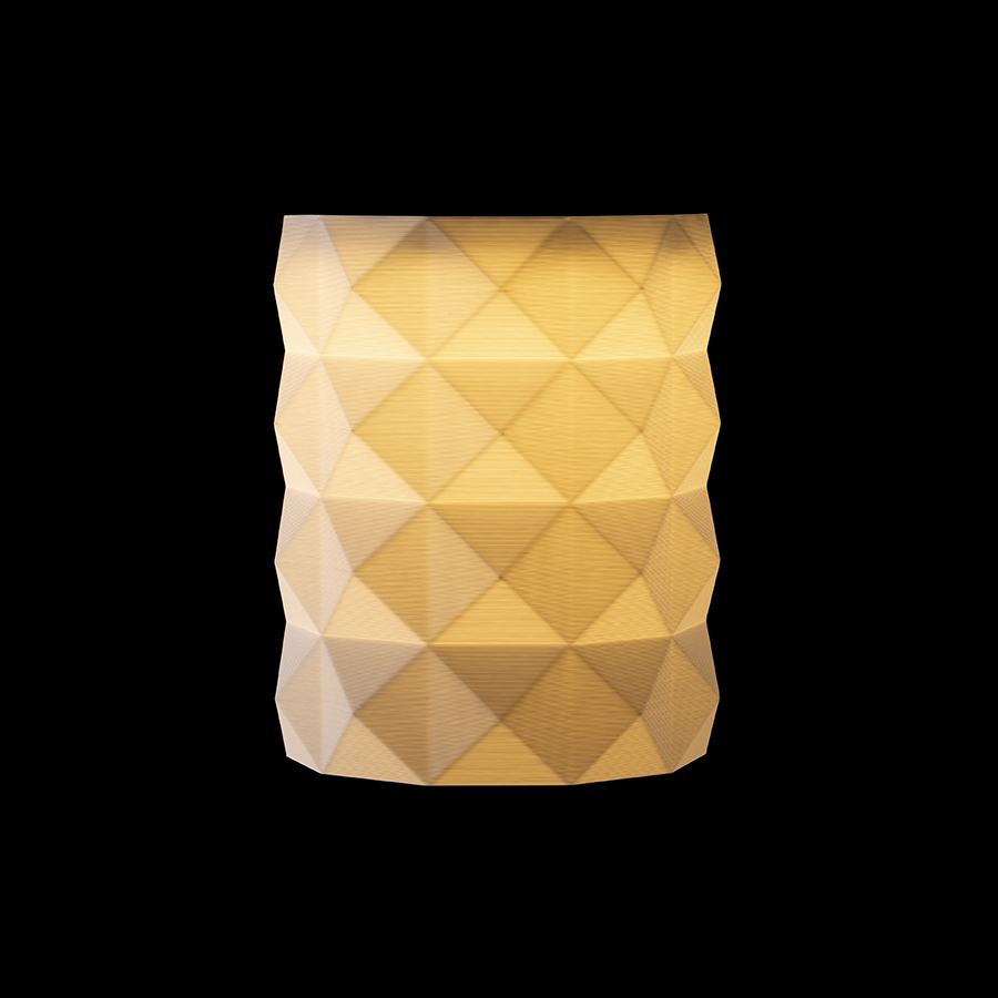 O lampă cu LED incastrat pentru un tavan din gips-carton cu adancime redusa si abajur decorativ, MARENGA RD6 96 încastrat alb Eco PLA 230V 6W 3000K