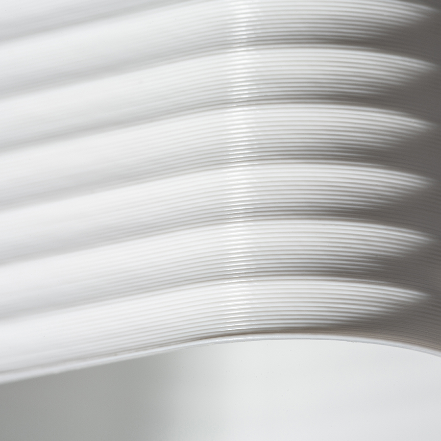 O lampa cu LED incastrat pentru un tavan din gips-carton cu adancime redusa si abajur decorativ, MARENGA SQR3 60 încastrat alb Eco PLA 230V 6W 3000K