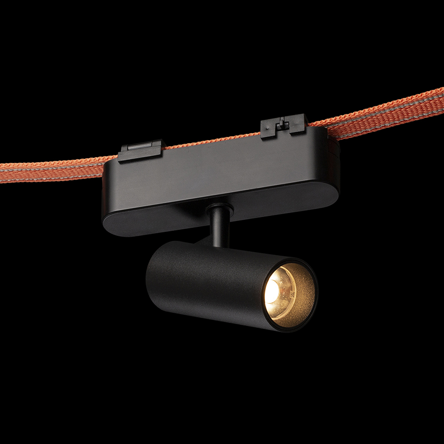 Spot LED pentru utilizare in sistemele VEGA 24V sau WAVE 24V, LOKI 8 sistemul VEGA/WAVE negru 24= 6W 24° 3000K 4000K 5700K