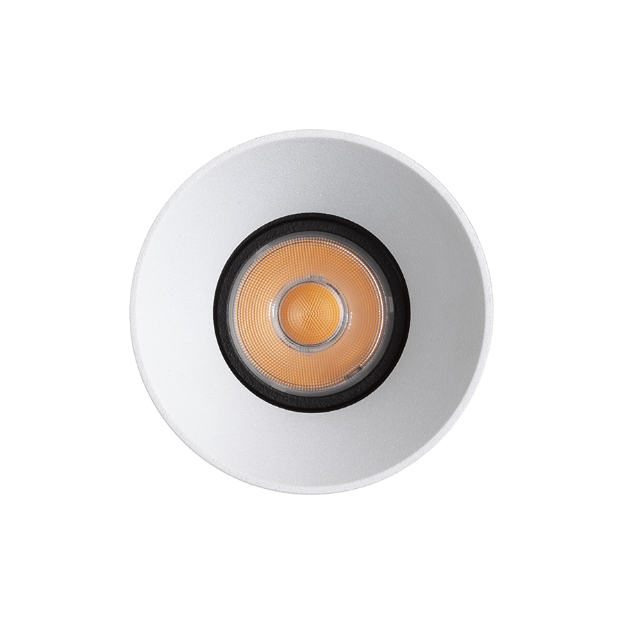 Lumina LED incasabila fara cadru cu reflector decorativ interior alb, ANTARES încastrat 230V 10W 36° 3000K