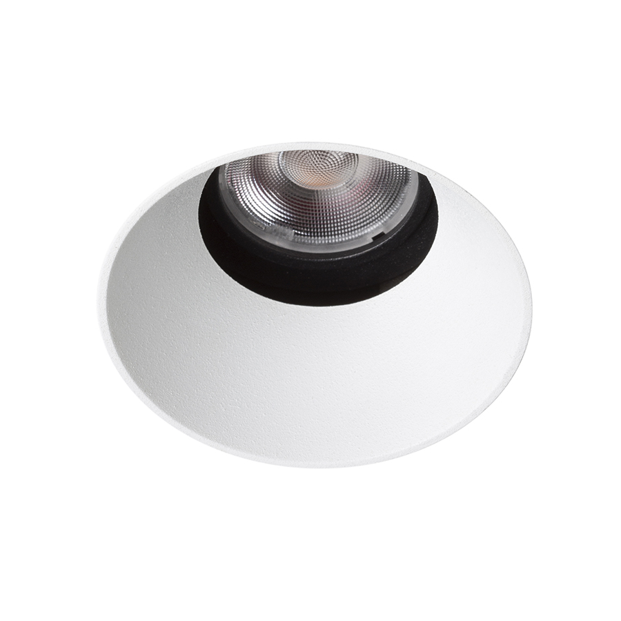 Lumina LED incasabila fara cadru cu reflector decorativ interior alb, ANTARES încastrat 230V 10W 36° 3000K