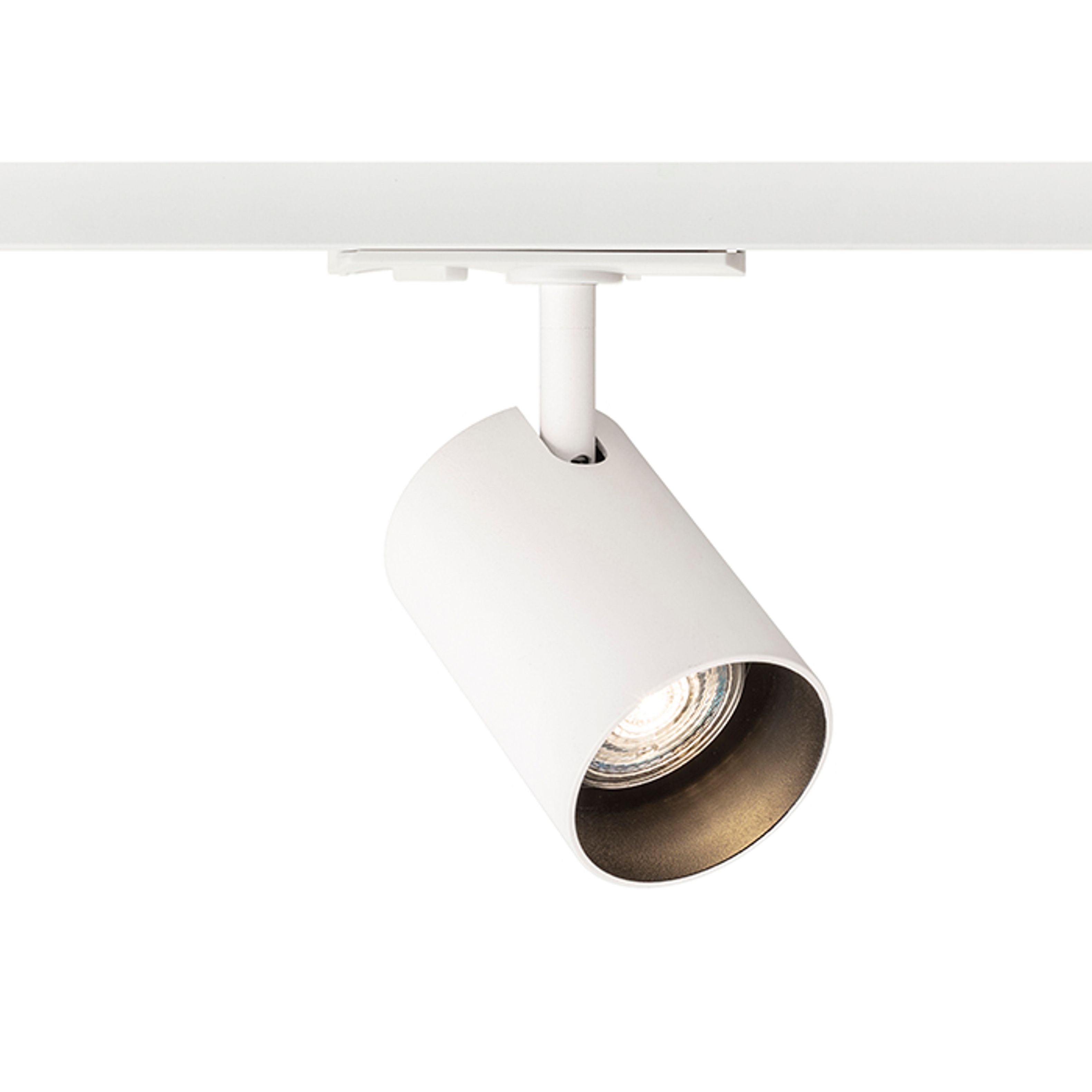 Spot reflectorizant cilindric cu mufă GU10 pentru piese cu 1-circuit, CONNOR șină cu alb/negru 230V LED 10W