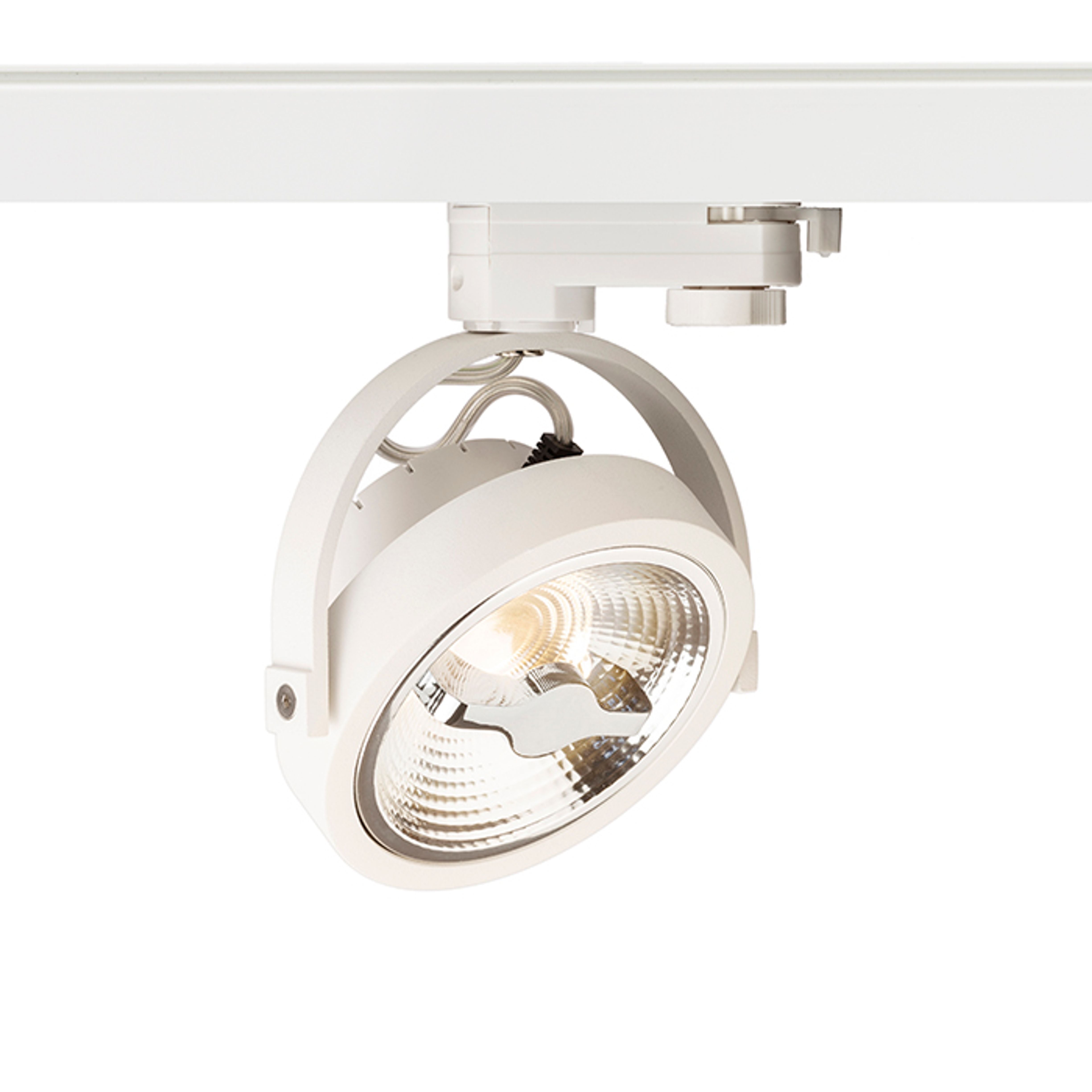 Corp de iluminat pentru șină cu 3-circuite, KELLY LED sina cu alb 230V 12W 24° 3000K