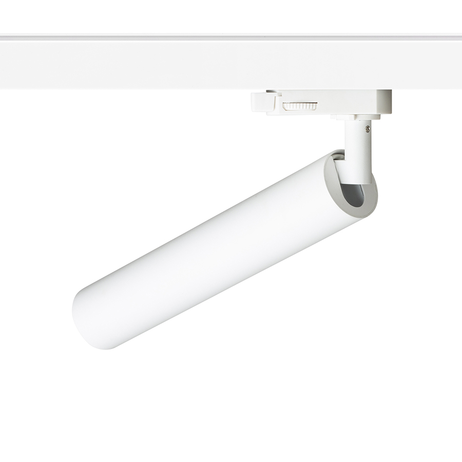 Lumina LED tubulară pentru sine cu 3 circuite, DARRIN sina cu 3-circuite alb 230V 6W 24° 3000K