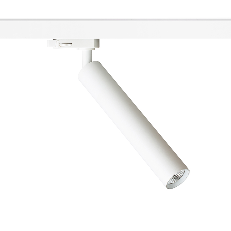 Lumina LED tubulară pentru sine cu 3 circuite, DARRIN sina cu 3-circuite alb 230V 6W 24° 3000K