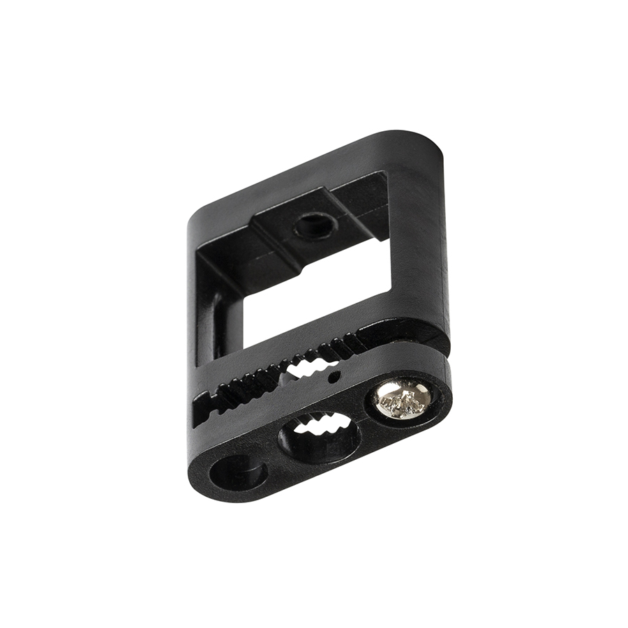 Suport de montare pentru banda textil WAVE 24V, WAVE maner mecanic negru