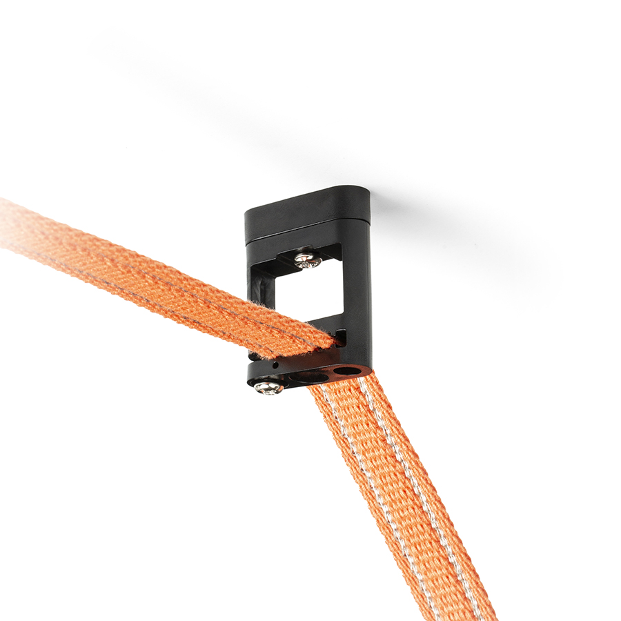 Suport de montare pentru banda textil WAVE 24V, WAVE maner mecanic negru