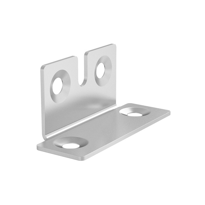 Suporturi cromate pentru montare pe o cutie de articole R102401, R12402, R12403, R12404, R12405 a, LEVIA urechi de prindere pe dulap crom