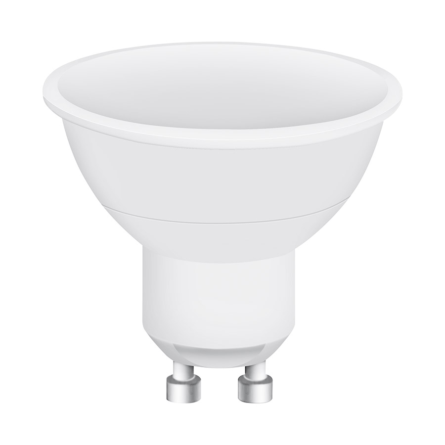 Sursă LED care poate fi folosita cu tehnologie RGB sau iluminare albă caldă, OSRAM RGBW PAR16 alb 230V GU10 EQ25 2700K