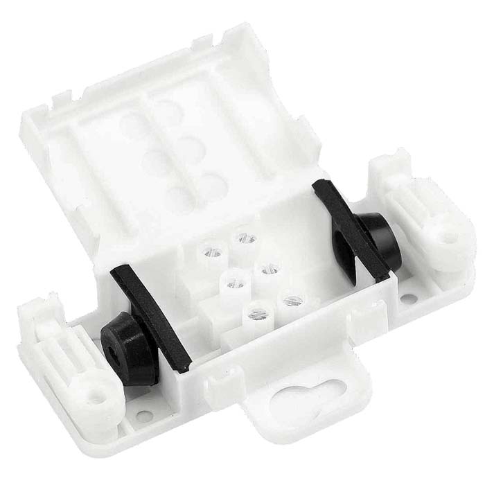 Terminale cu protecție pentru medii umede, IP-BOX alb IP44