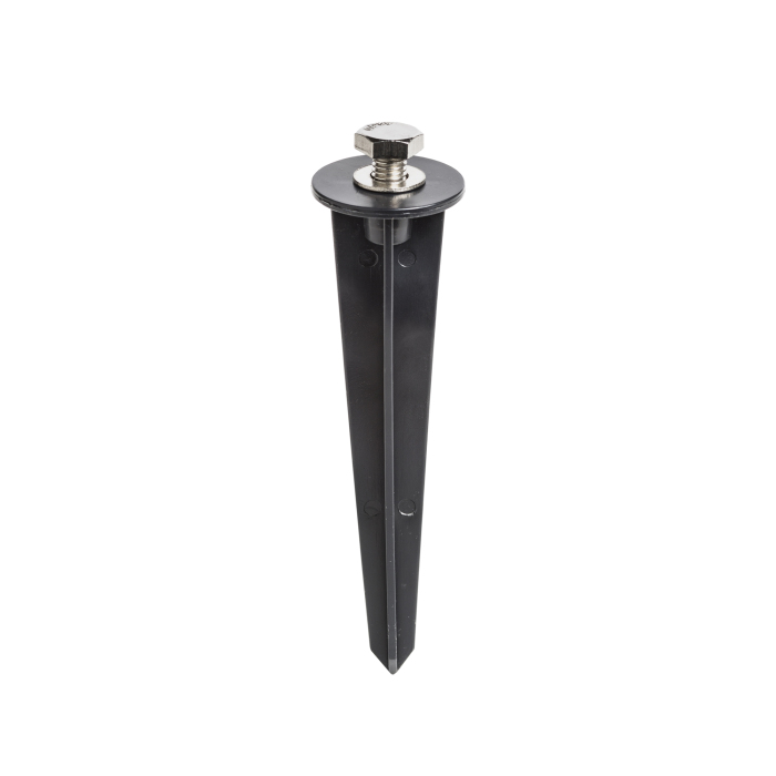 Vârf universal pentru corpuri de iluminat exterior, VĂRF UNIVERSAL in pamant negru