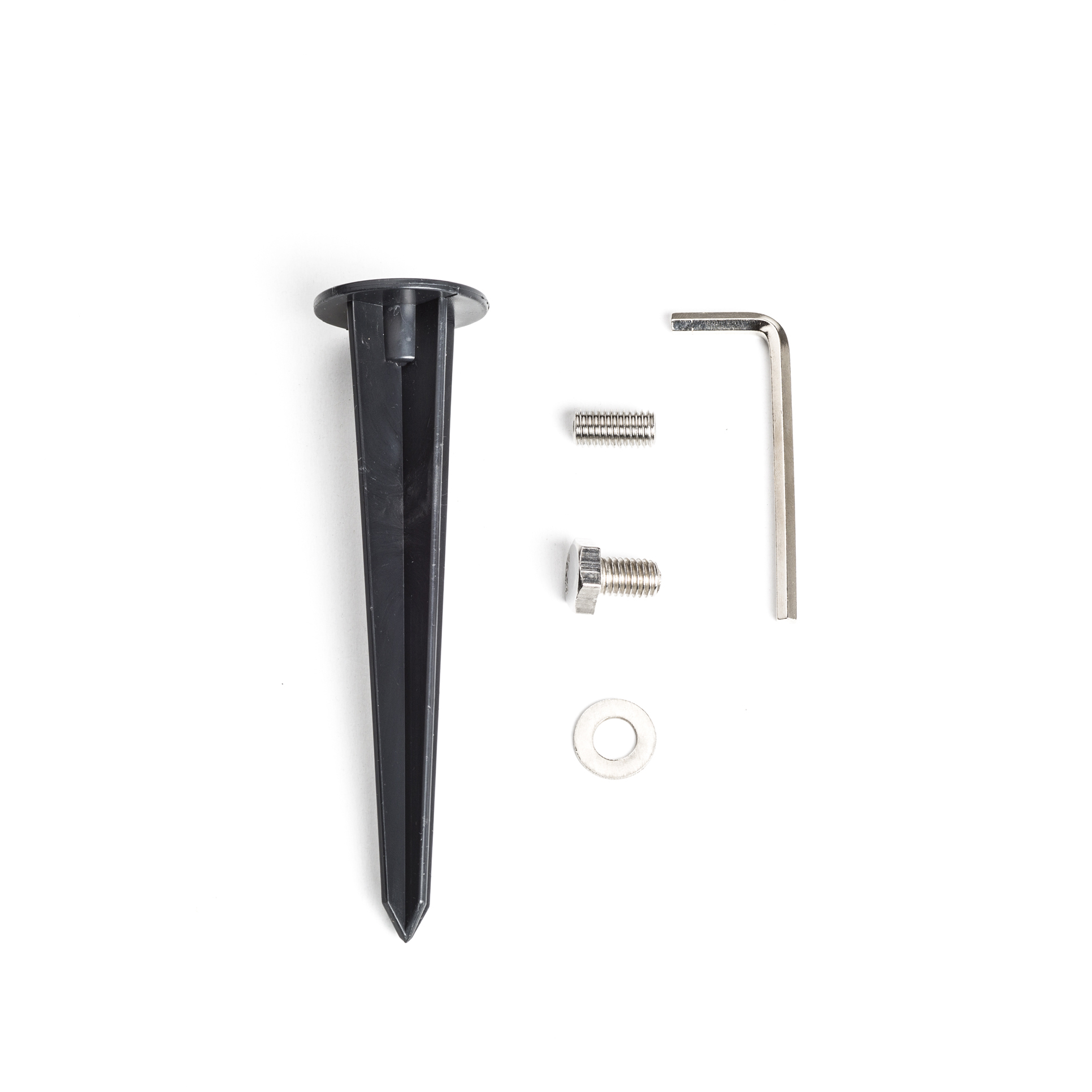 Vârf universal pentru corpuri de iluminat exterior, VĂRF UNIVERSAL in pamant negru