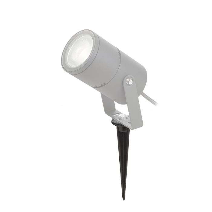 Vârf universal pentru corpuri de iluminat exterior VĂRF UNIVERSAL, in, pamant, negru